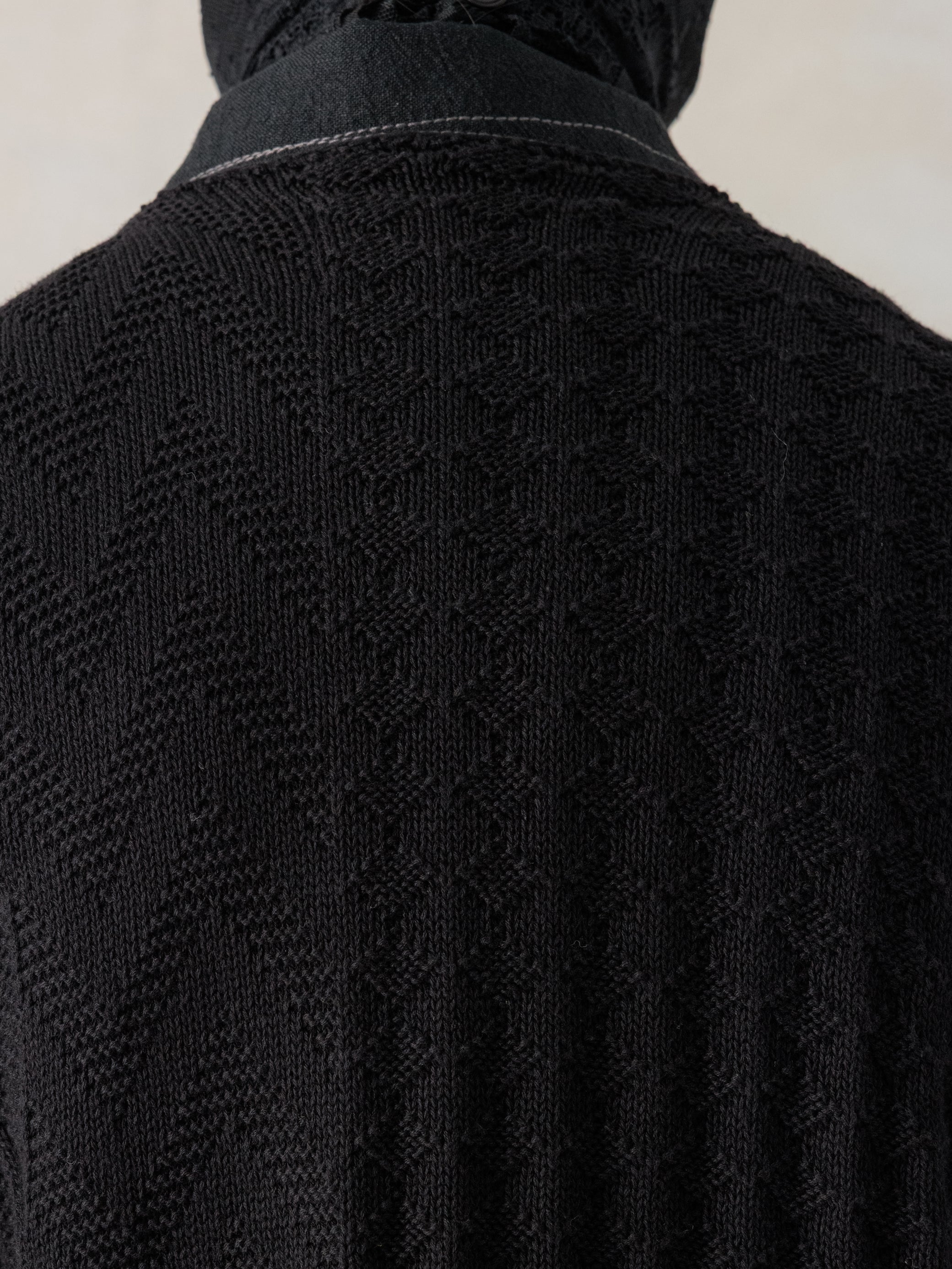 26SS｜Textured Knit Waistcoat