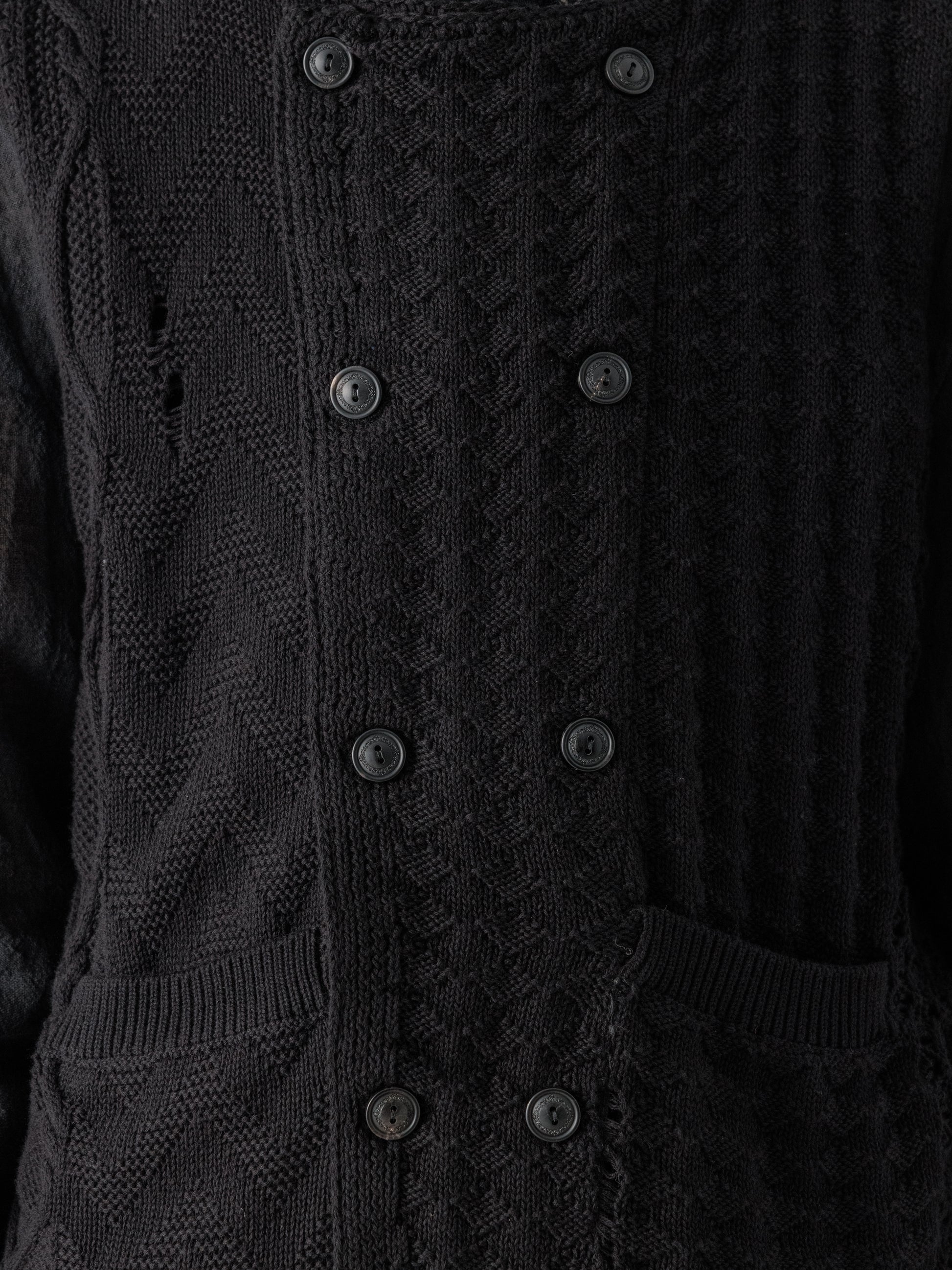 26SS｜Textured Knit Waistcoat