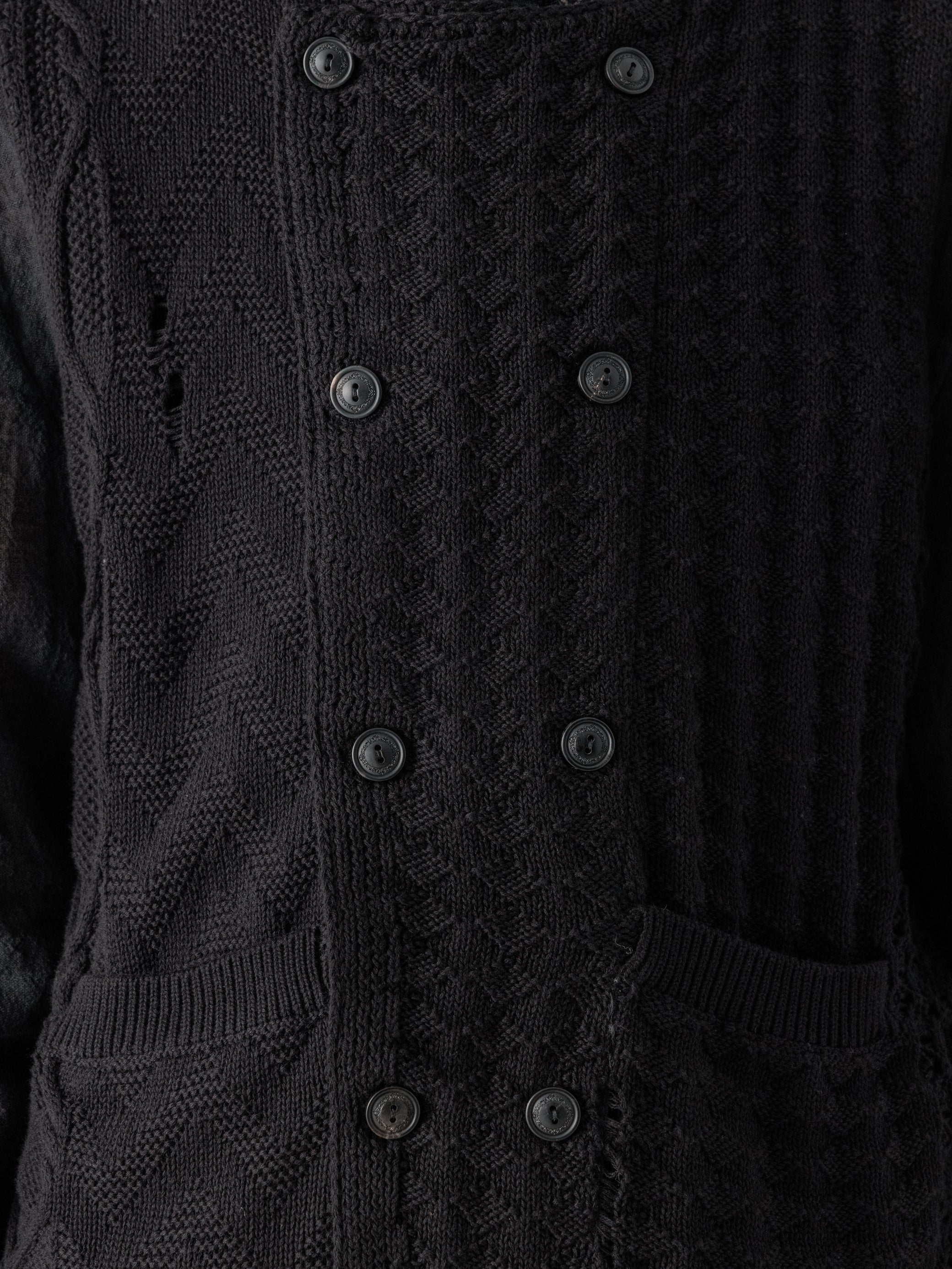 26SS｜Textured Knit Waistcoat