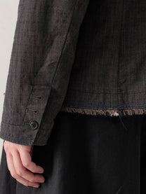 26SS｜Zig-Zag Stitch Blazer