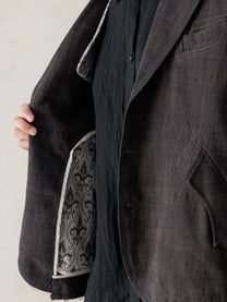 26SS｜Zig-Zag Stitch Blazer