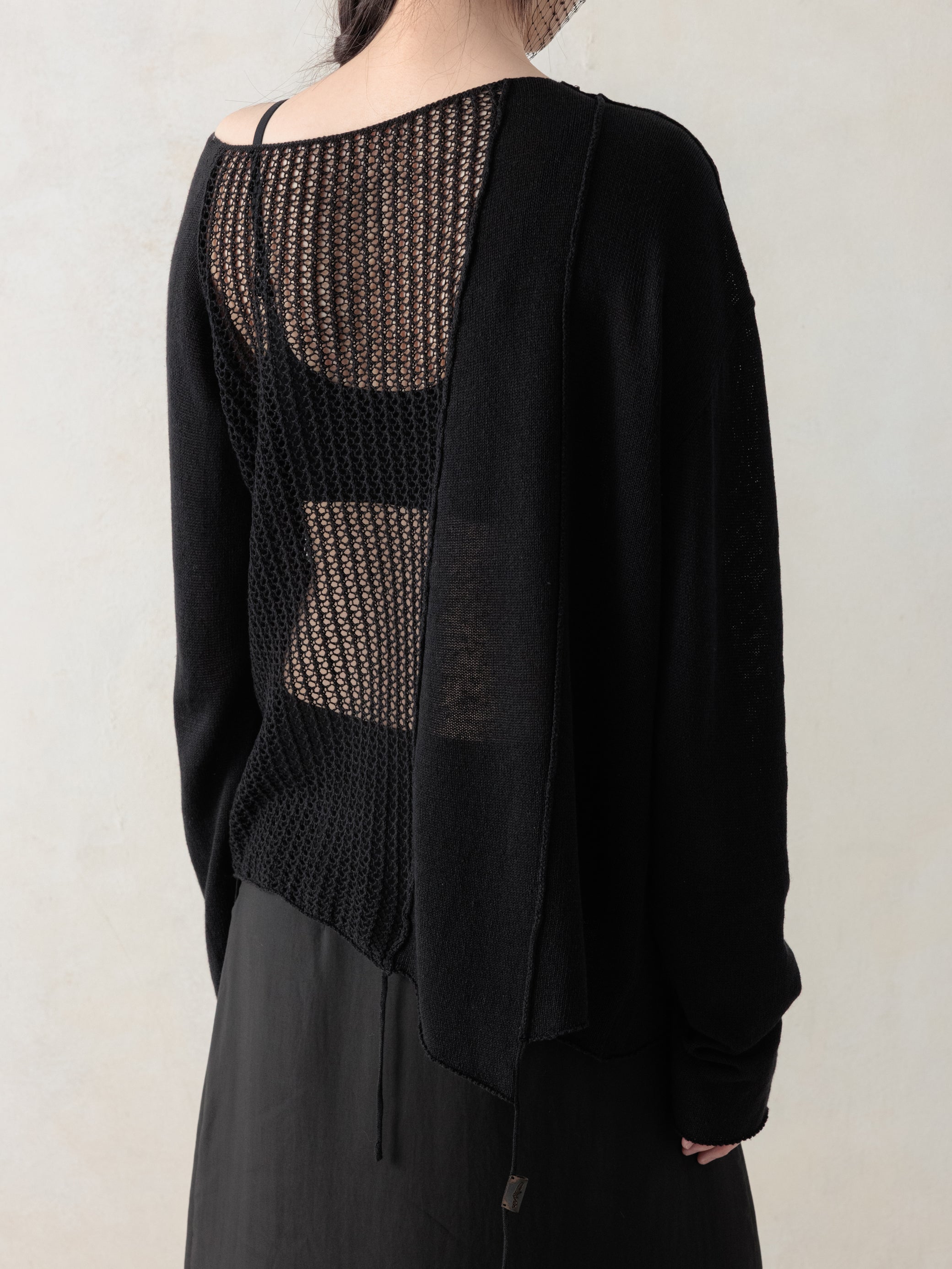 26SS WMS｜Asymmetrical Knit Cover-up