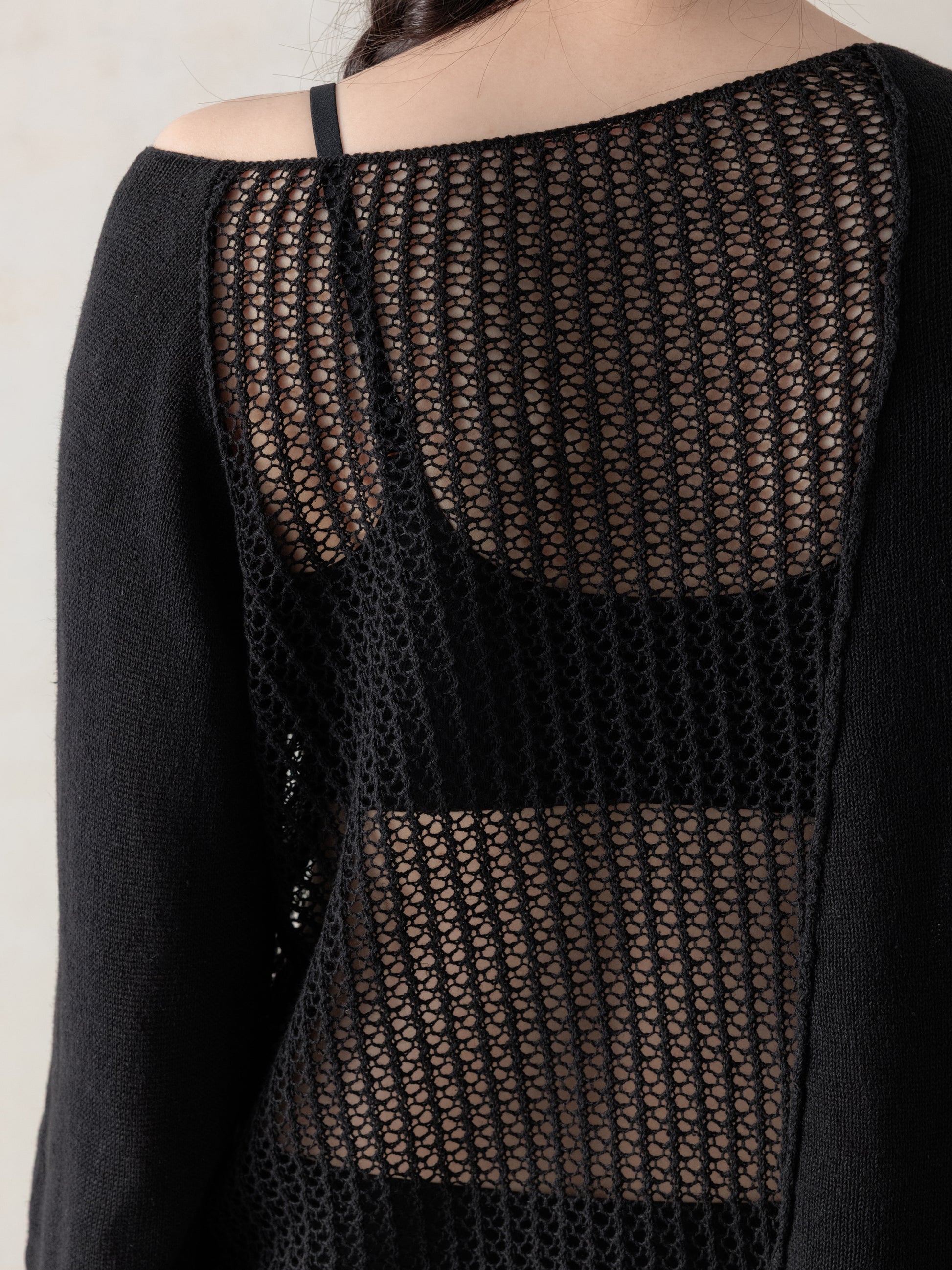 26SS WMS｜Asymmetrical Knit Cover-up