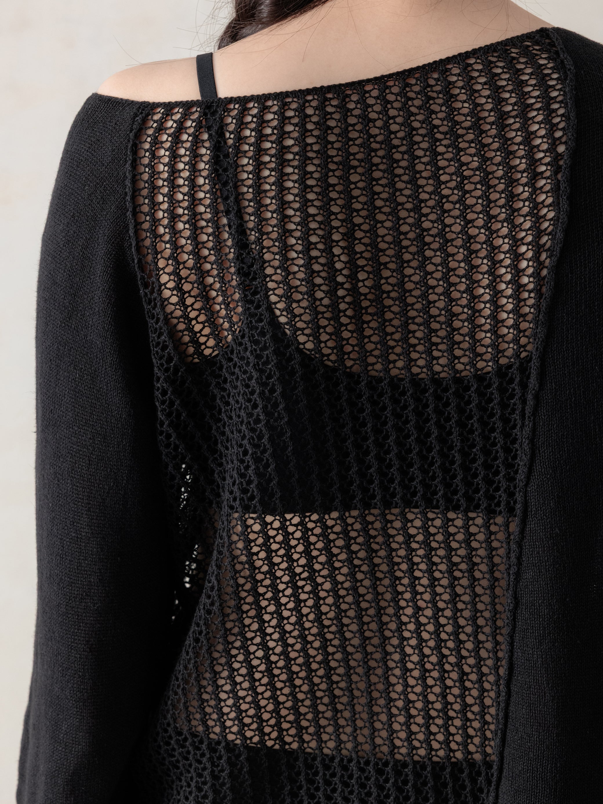 26SS WMS｜Asymmetrical Knit Cover-up