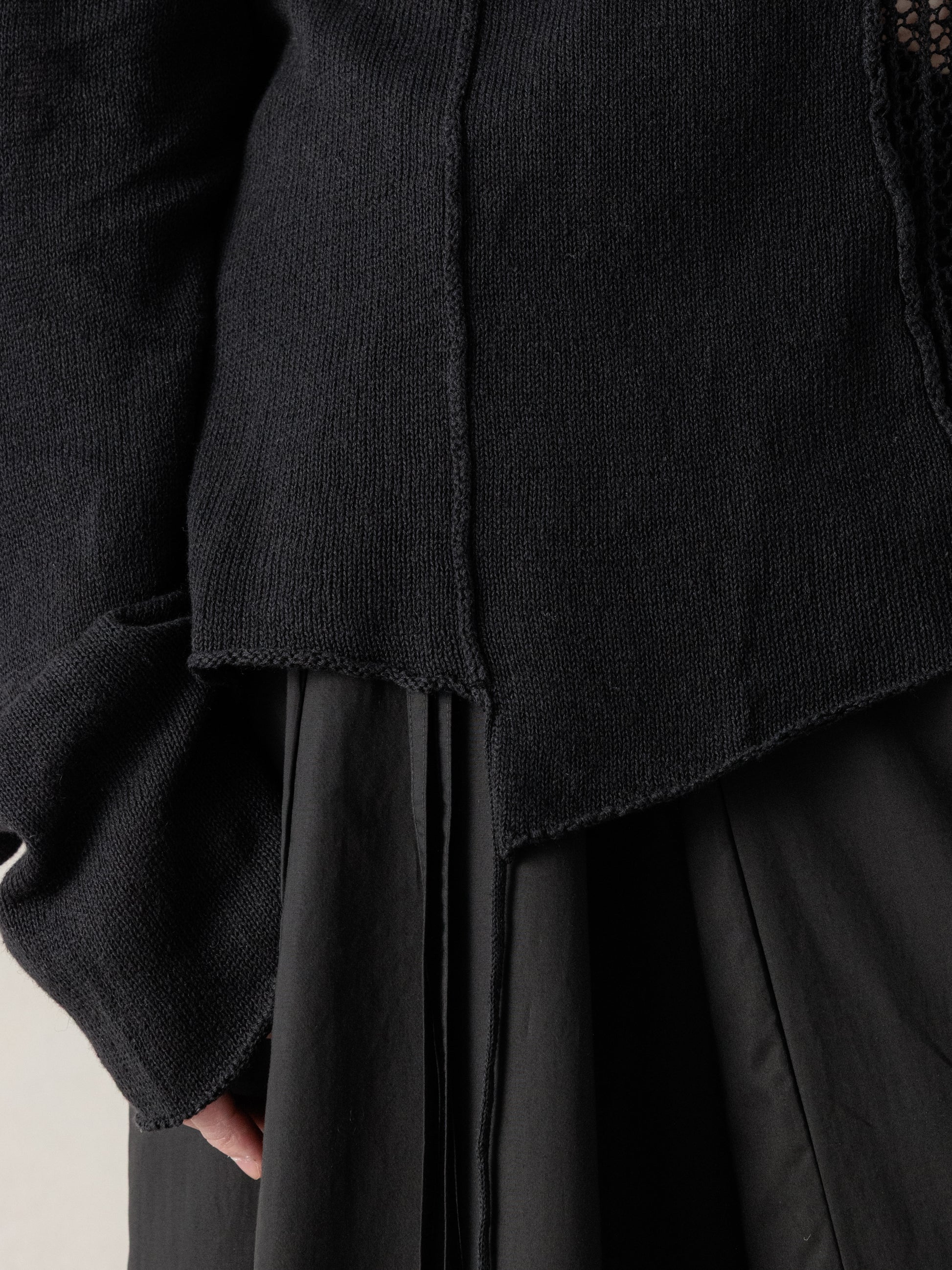 26SS WMS｜Asymmetrical Knit Cover-up