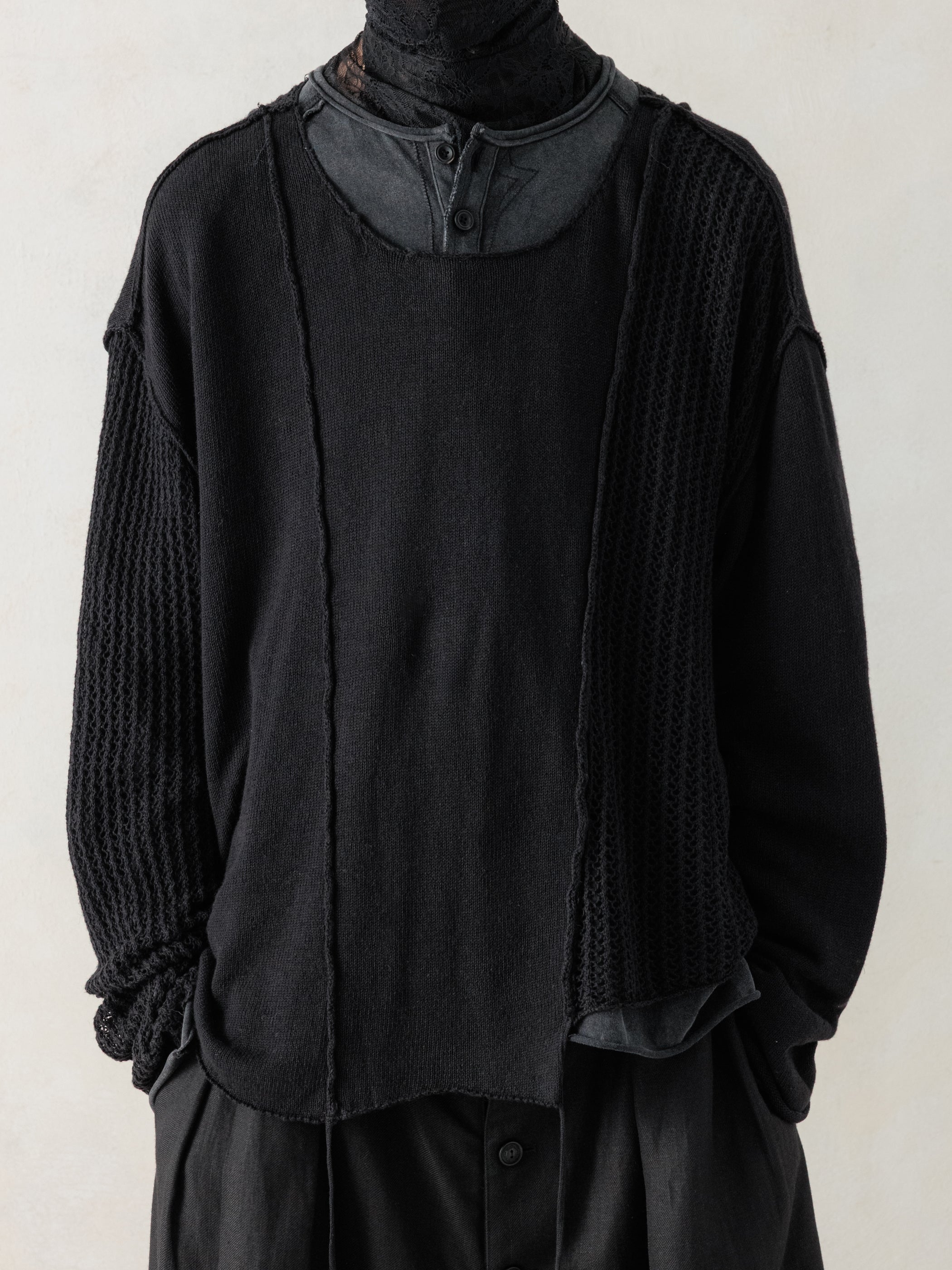 26SS｜Textured Knit Sweater – Professor.E