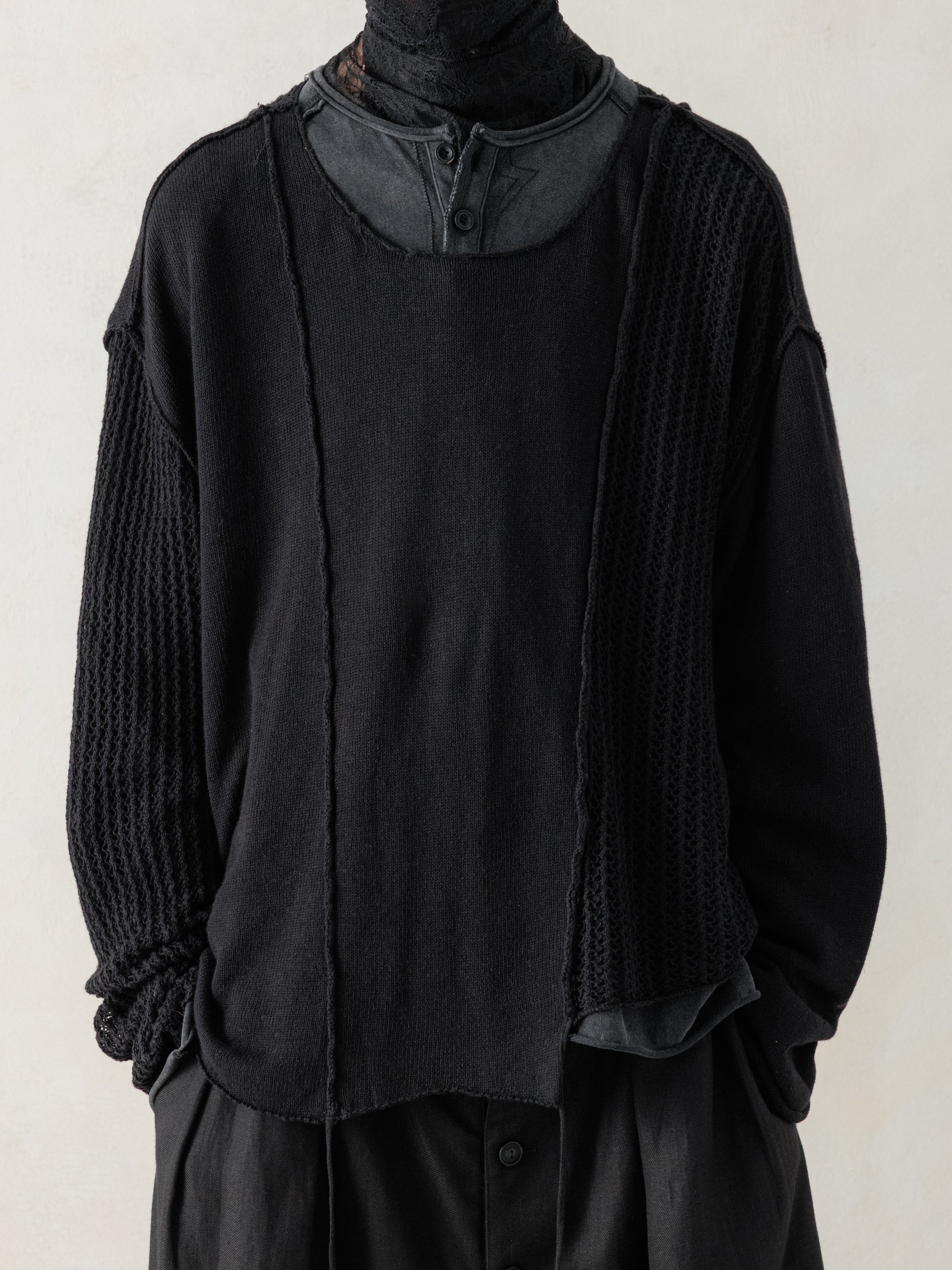 26SS｜Textured Knit Sweater