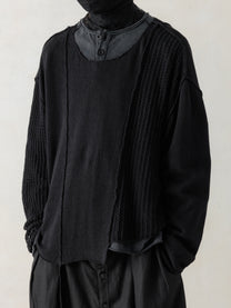 26SS｜Textured Knit Sweater