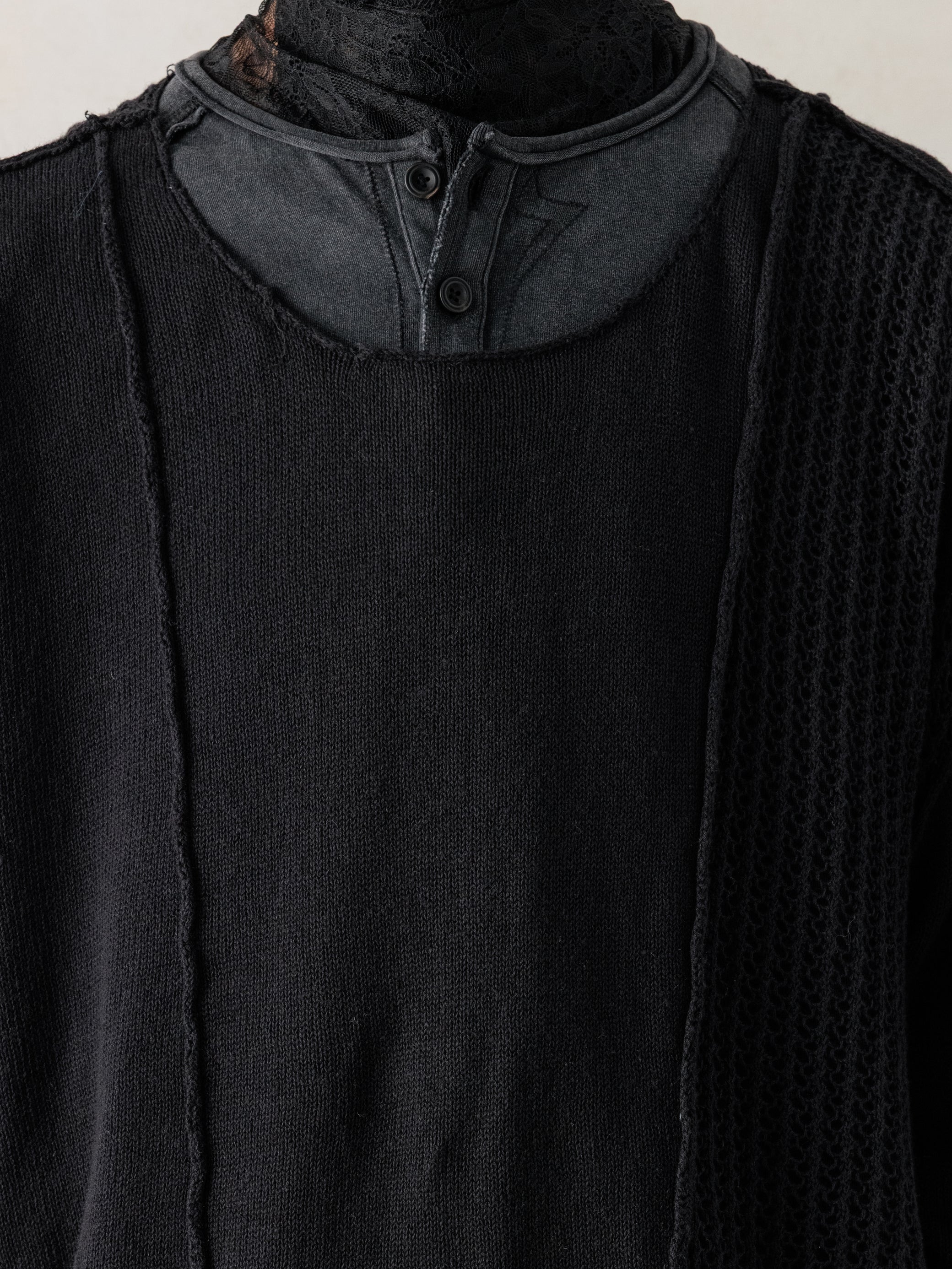 26SS｜Textured Knit Sweater