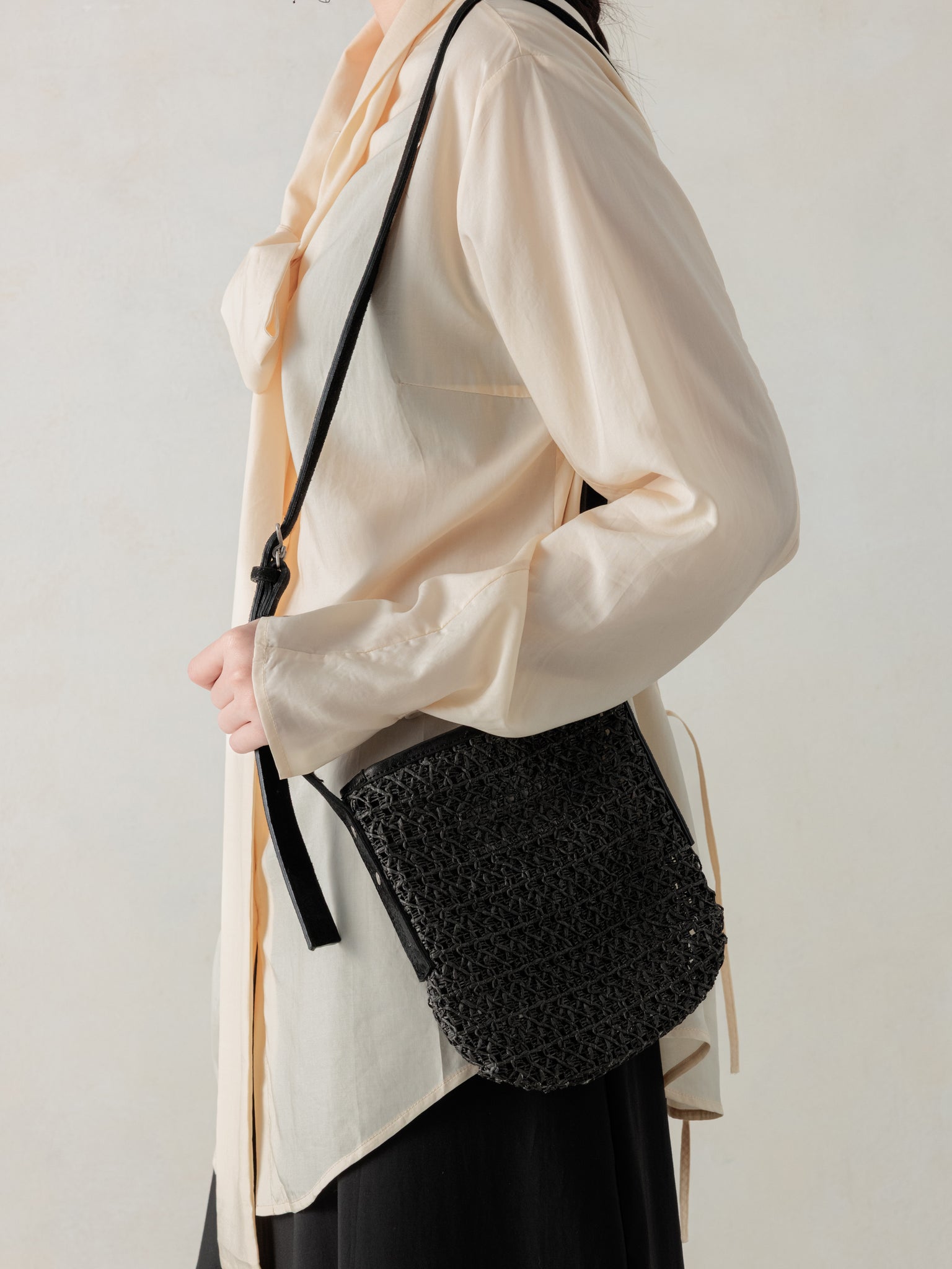 26SS ACC｜Raffia Bag (S)