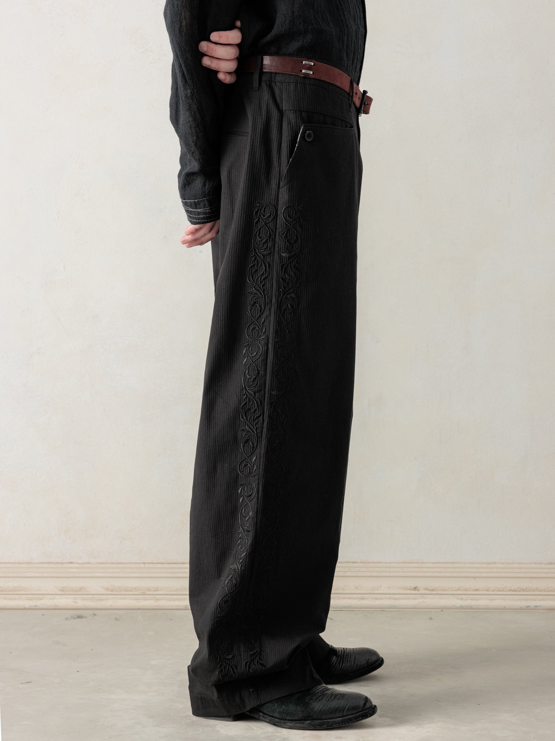 26SS｜Embroidered Pants