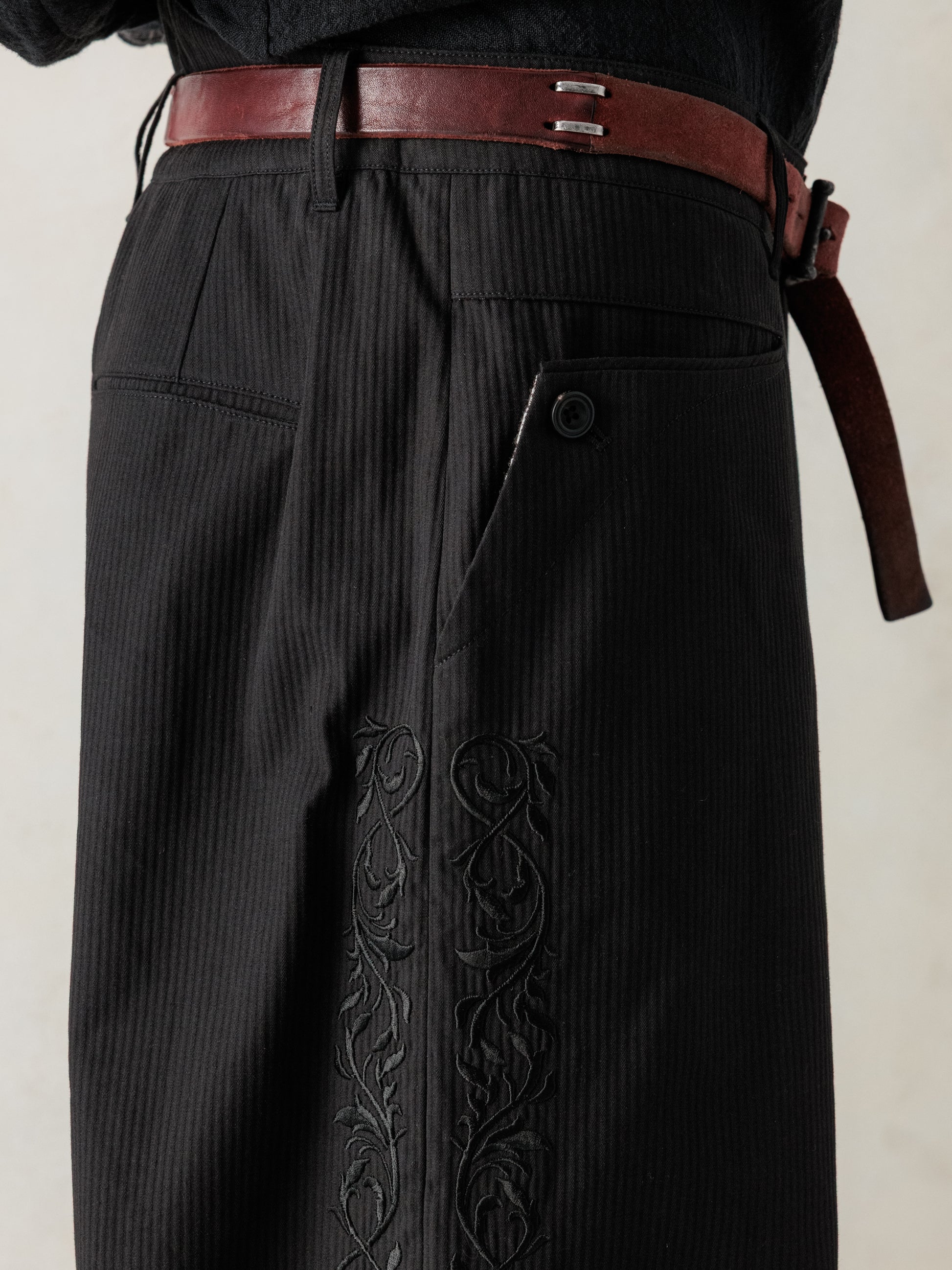 26SS｜Embroidered Pants