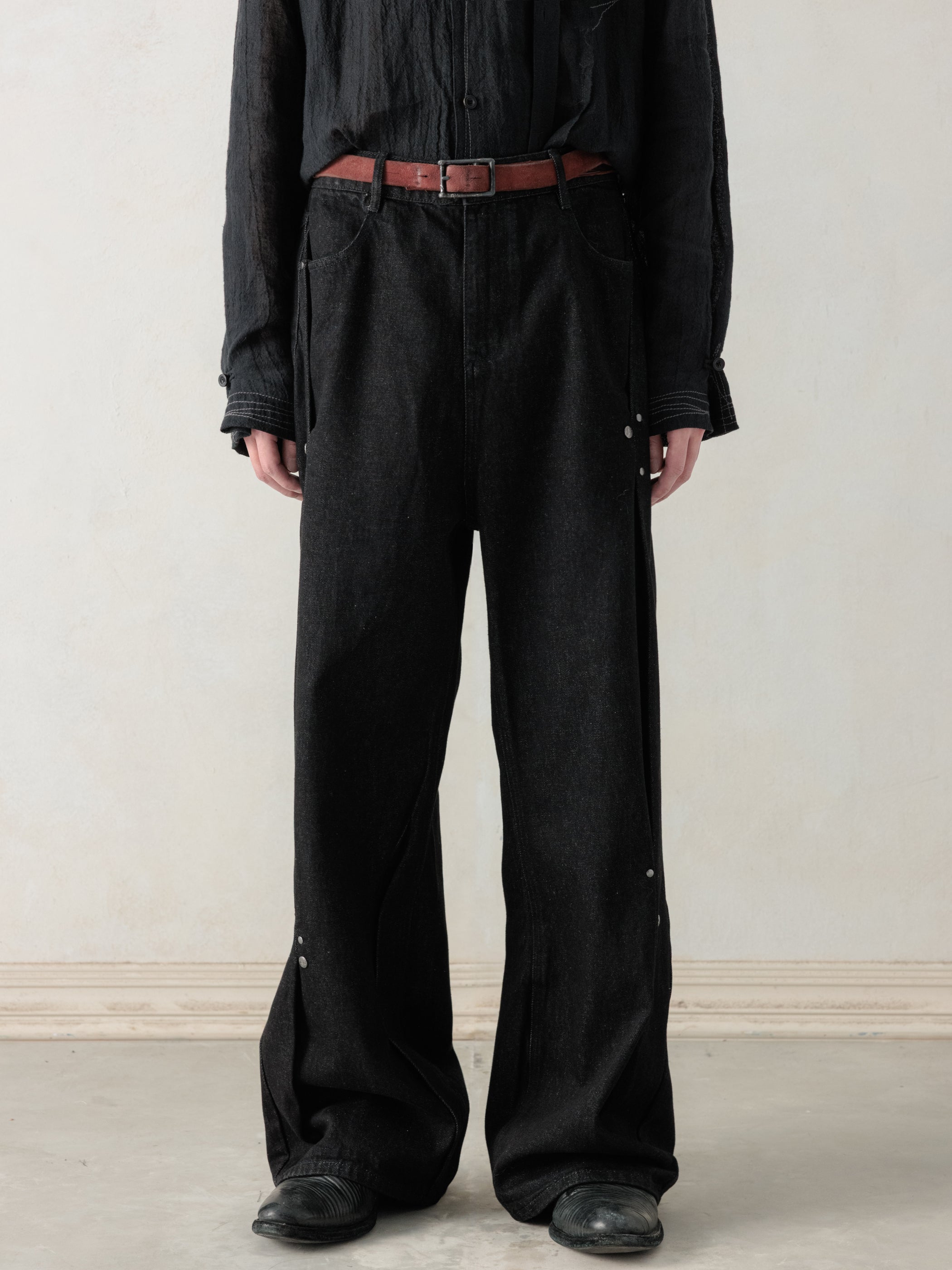 26SS｜Asymmetric Denim – Professor.E