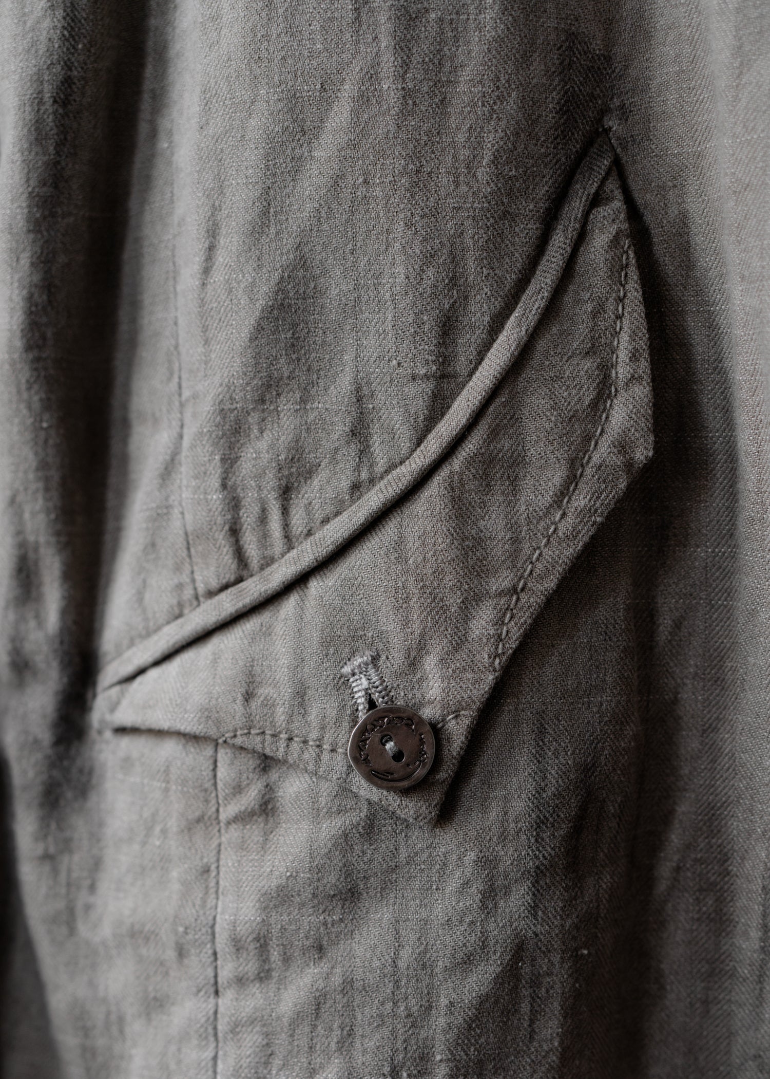 Forgotten Materials WMS｜C'est Blazer (Natural Dyed Grey)
