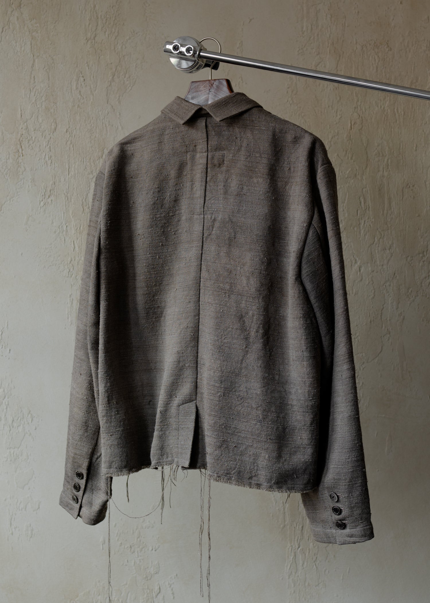 Forgotten Materials｜Big Pocket JKT (Natural Dyed Grey)