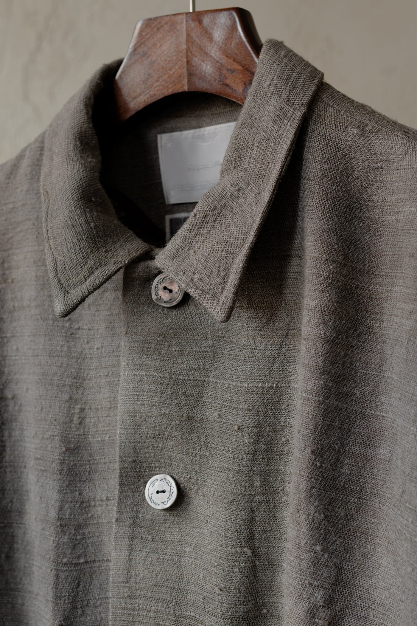Forgotten Materials｜Big Pocket JKT (Natural Dyed Grey)