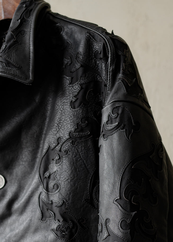 Forgotten Materials｜Laser Leather Jacket