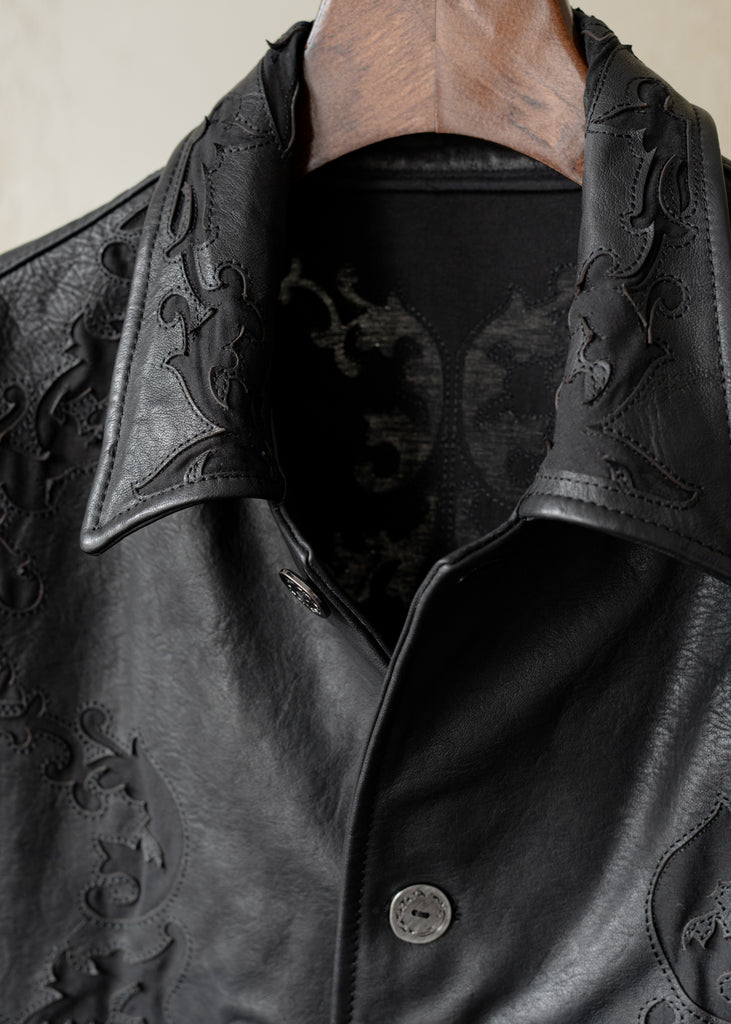 Forgotten Materials｜Laser Leather Jacket