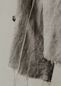 Forgotten Materials｜Loner Shirt (Natural Dyed Grey)