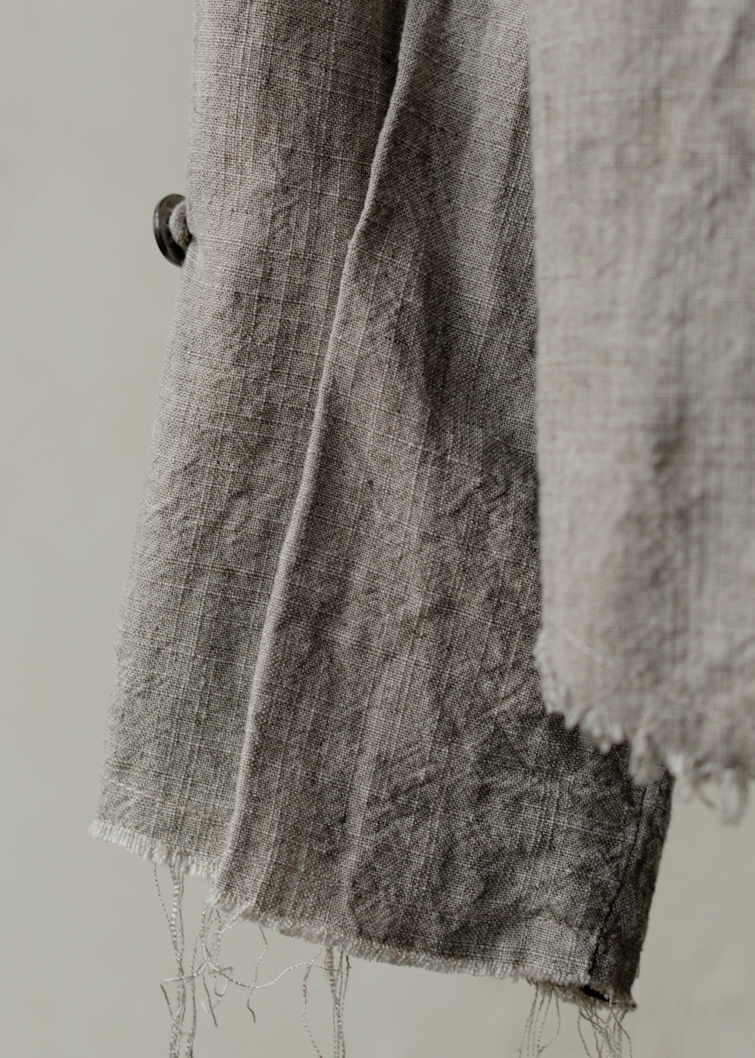 Forgotten Materials｜Loner Shirt (Natural Dyed Grey)