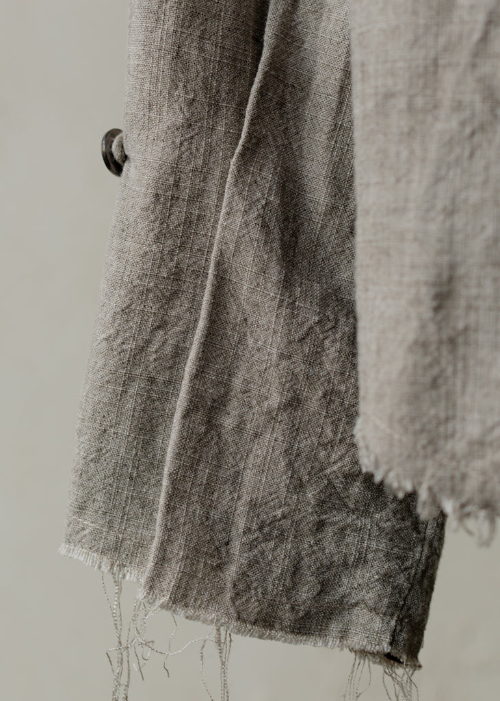 Forgotten Materials｜Loner Shirt (Natural Dyed Grey)