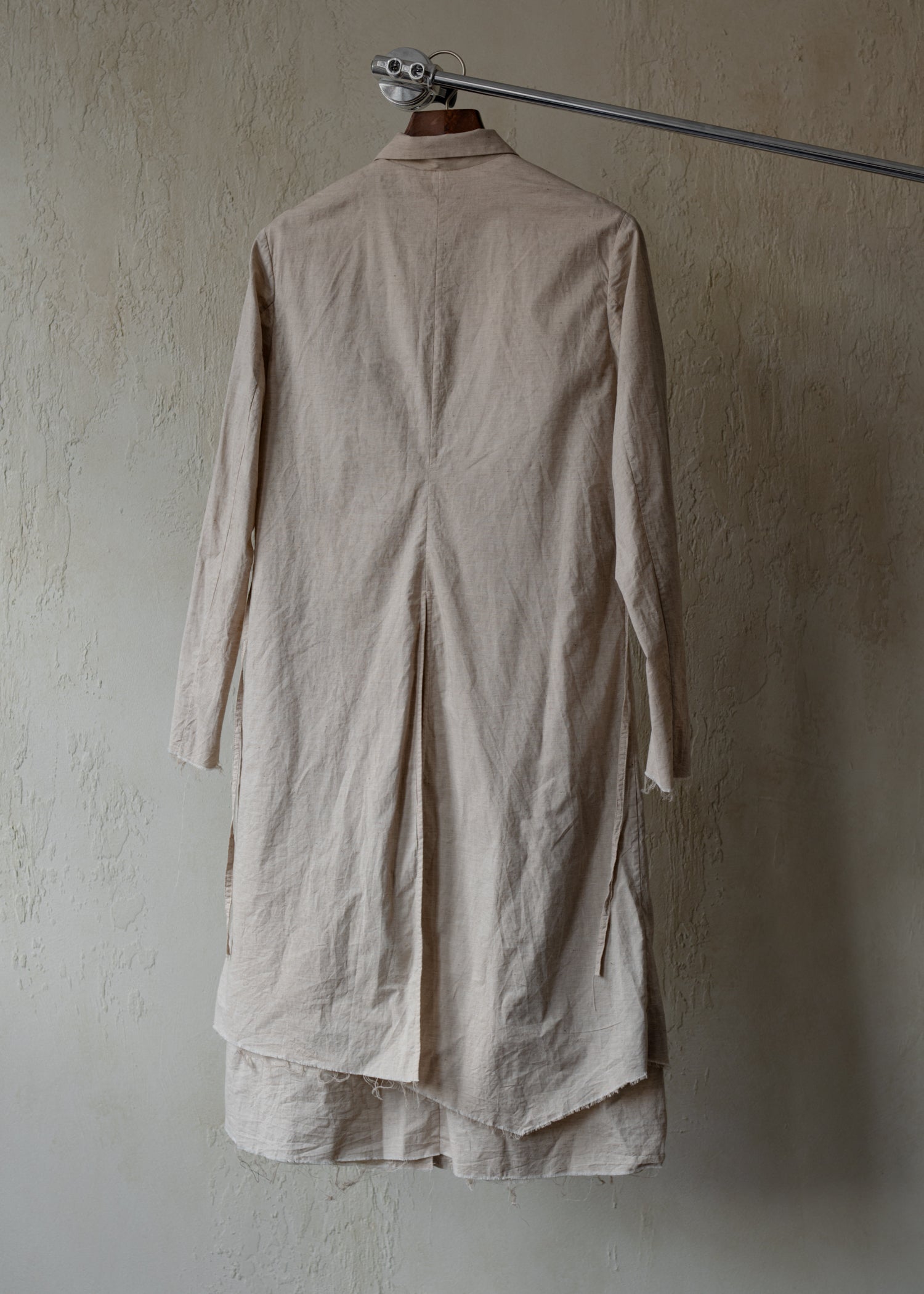 Forgotten Materials WMS｜Layered Shirt (Natural Dyed Beige)