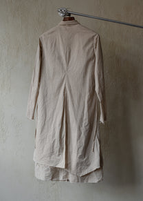Forgotten Materials WMS｜Layered Shirt (Natural Dyed Beige)