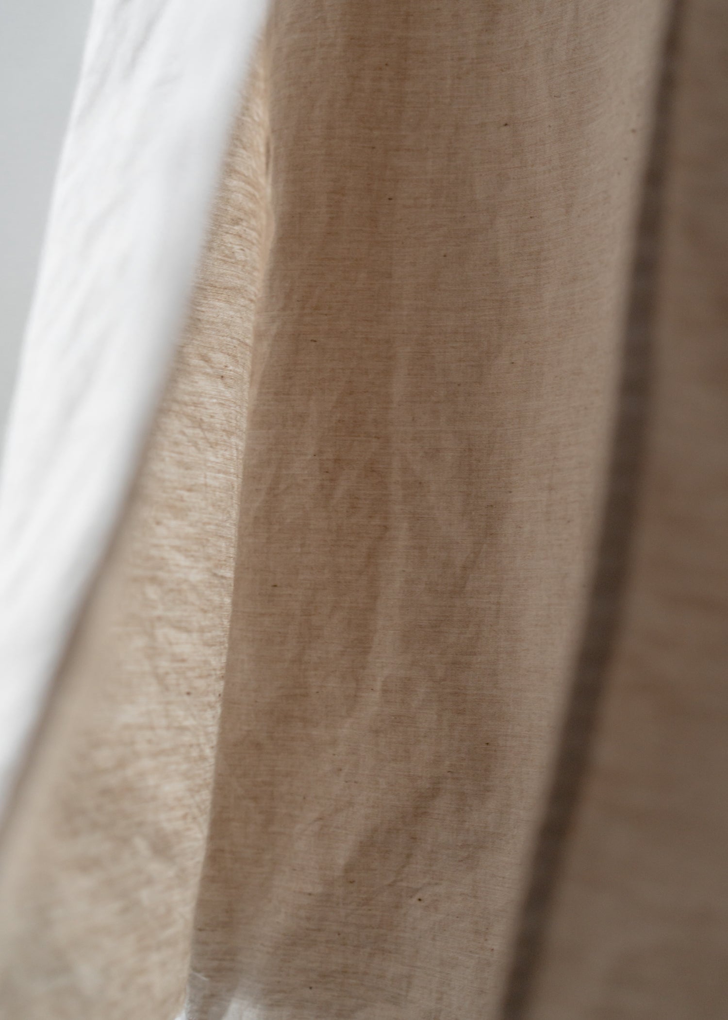 Forgotten Materials WMS｜Layered Shirt (Natural Dyed Beige)