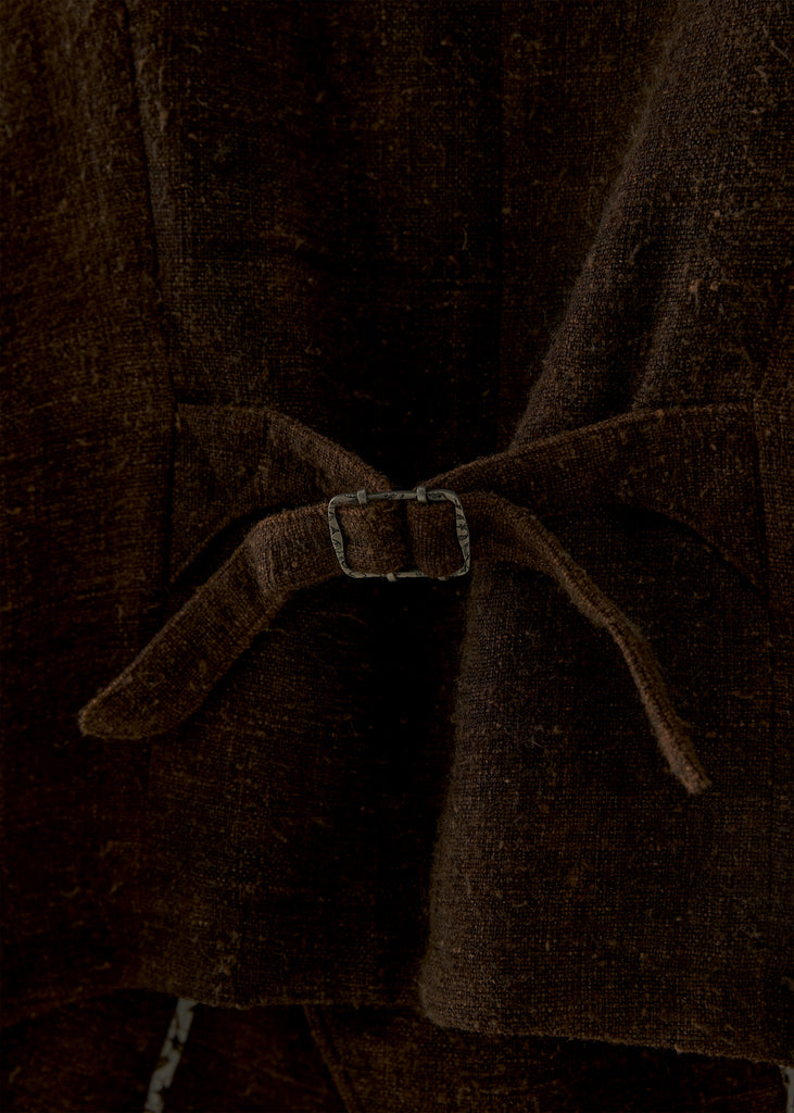 Forgotten Materials｜E Waistcoat (Brown)