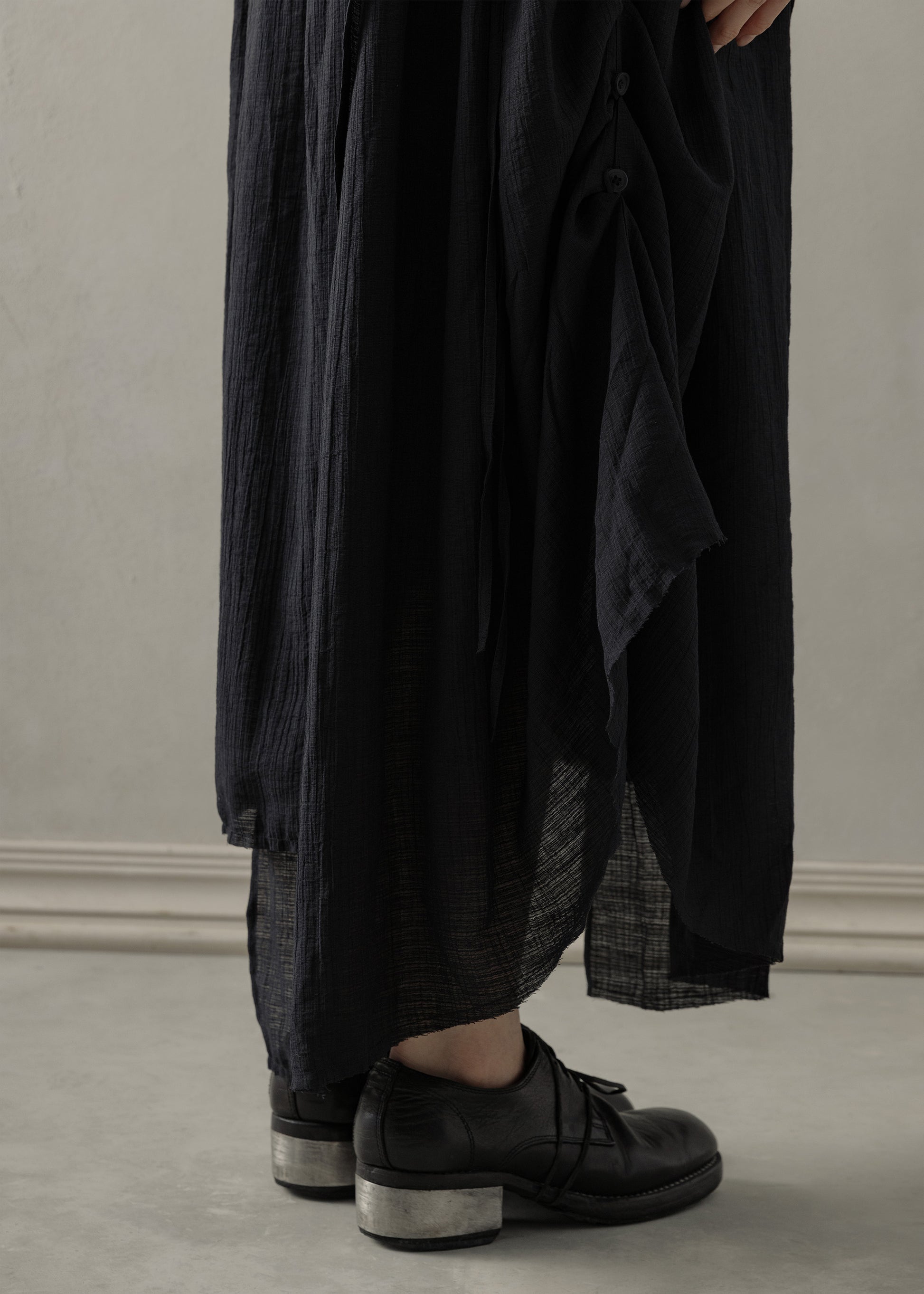 24SS WMS｜Sculptural Maxi Dress