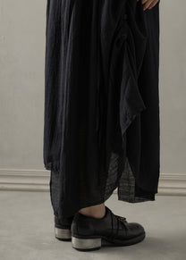 24SS WMS｜Sculptural Maxi Dress