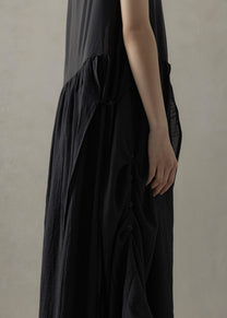 24SS WMS｜Sculptural Maxi Dress