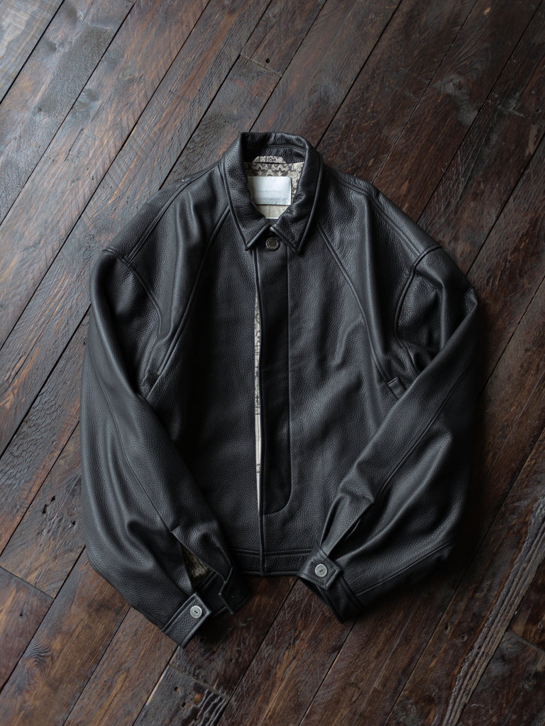 Forgotten Materials｜E Cropped JKT (Leather)