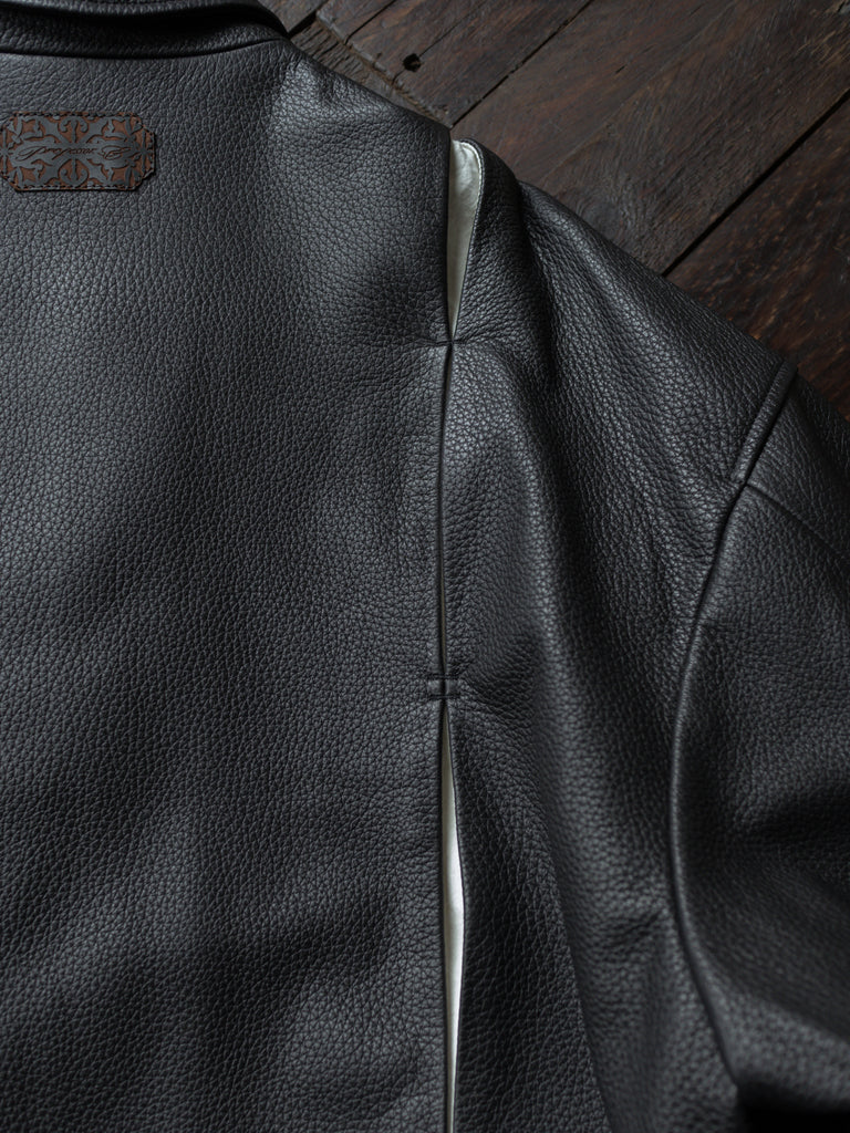 Forgotten Materials｜E Cropped JKT (Leather)