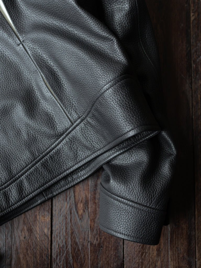 Forgotten Materials｜E Cropped JKT (Leather)