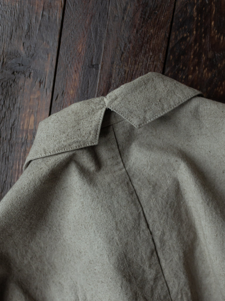 Forgotten Materials｜E Blazer (Natural Dyed Grey)