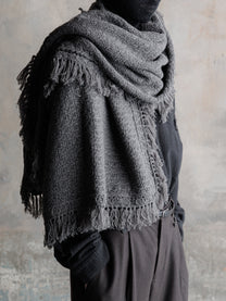 26FW｜Textured Antique Scarf (Grey)