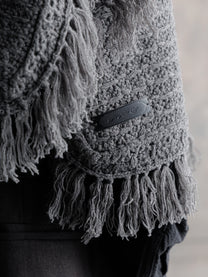 26FW｜Textured Antique Scarf (Grey)