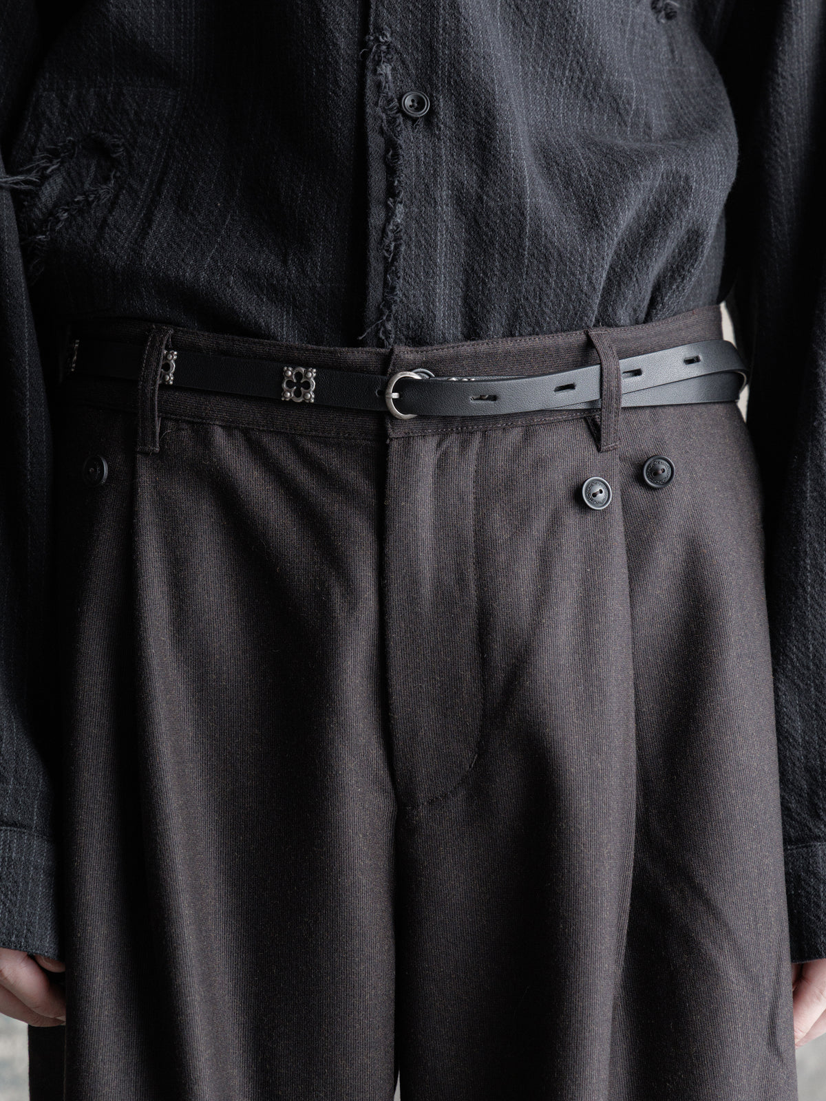 26FW｜Artifact Leather Belt