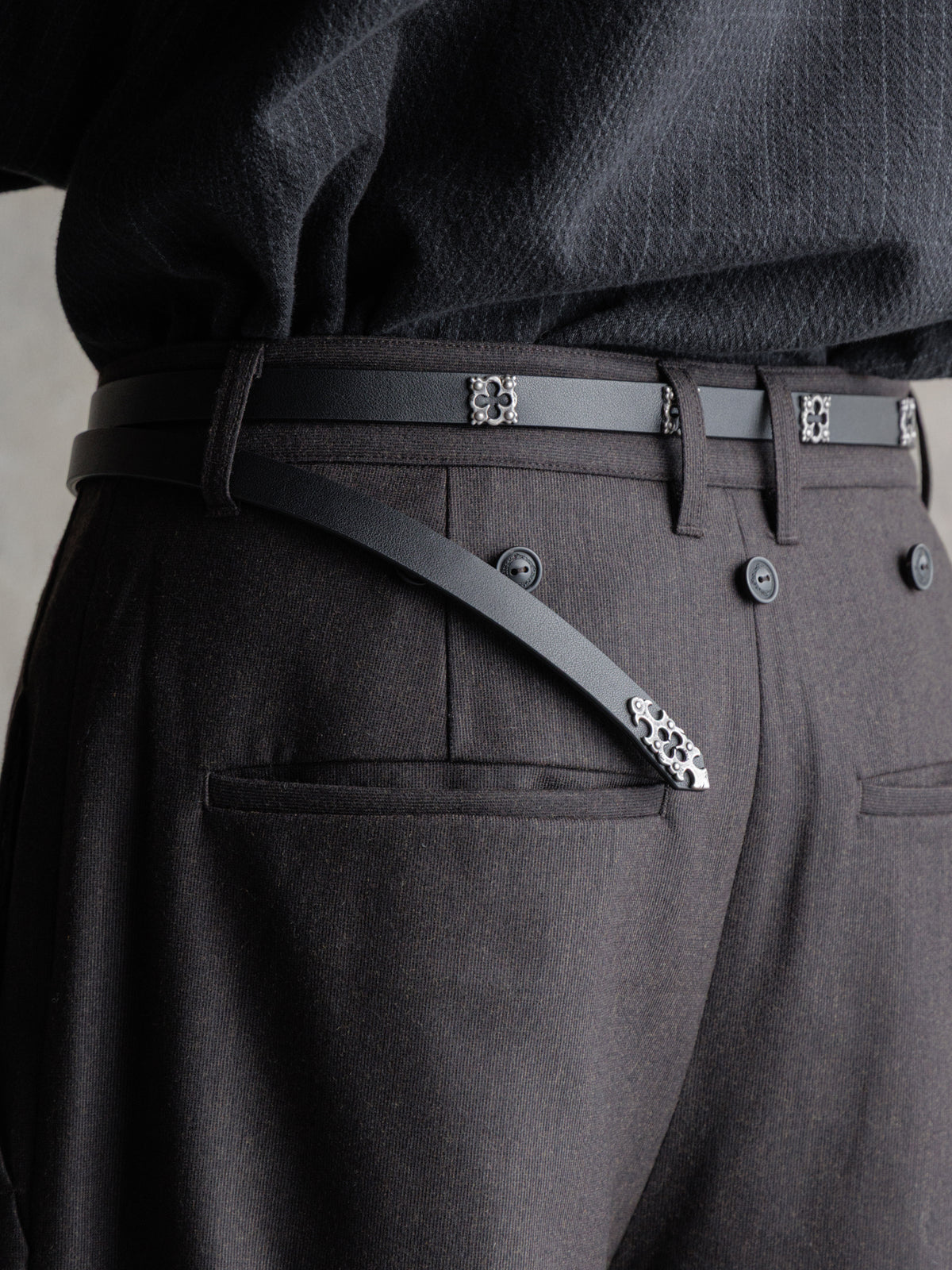 26FW｜Artifact Leather Belt