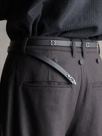 26FW｜Artifact Leather Belt