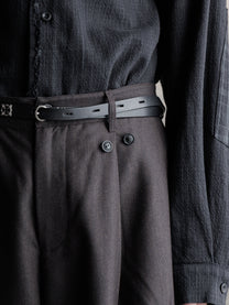 26FW｜Artifact Leather Belt