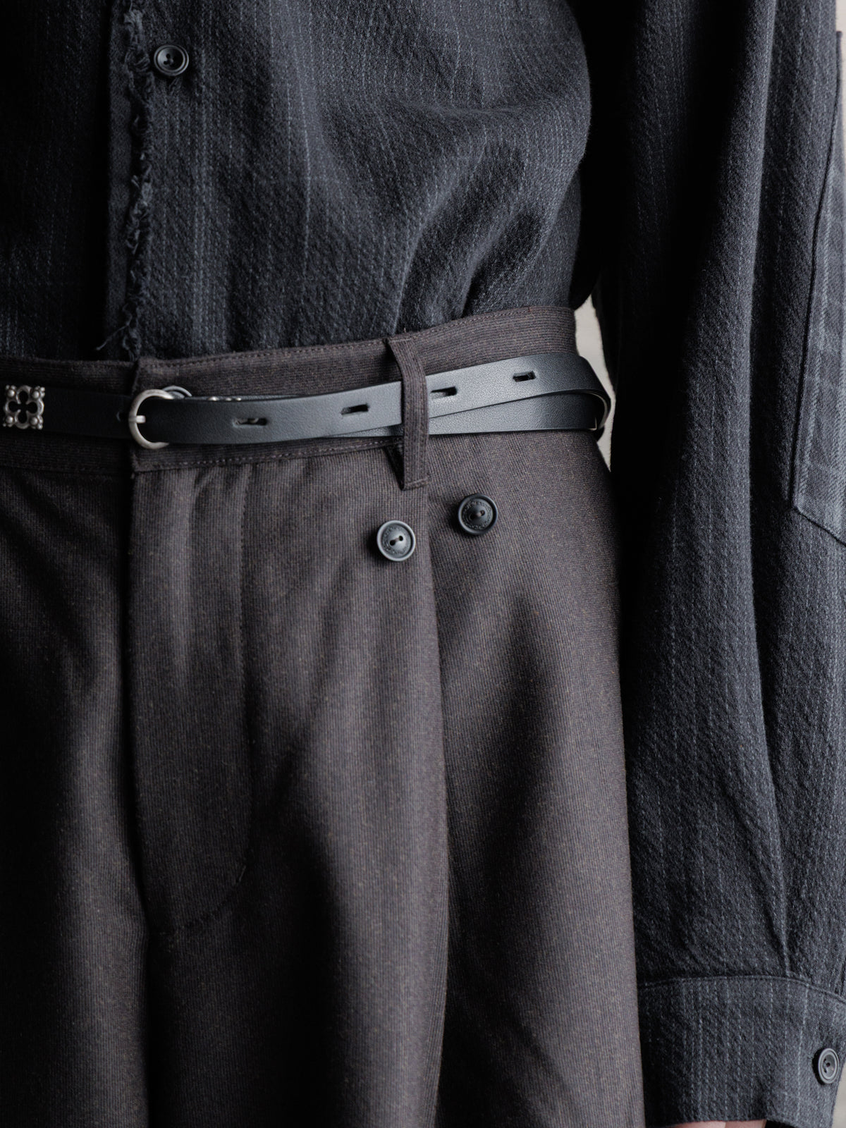 26FW｜Artifact Leather Belt