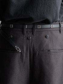 26FW｜Artifact Leather Belt