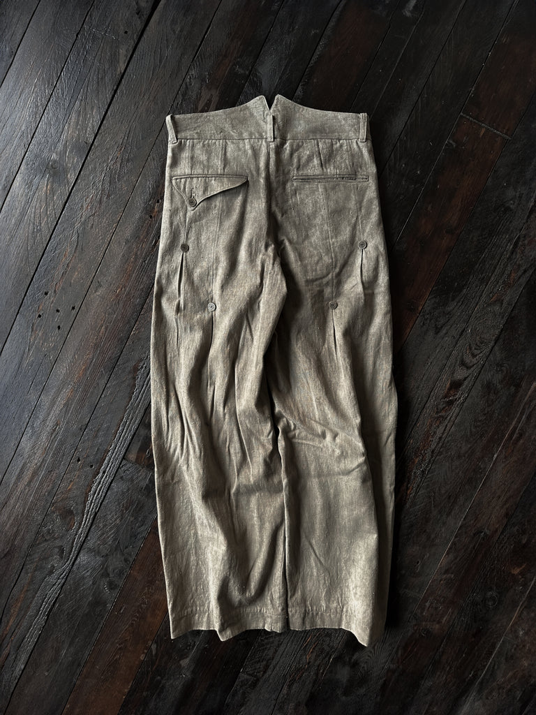 Forgotten Materials｜E Pants (Dyed Grey)