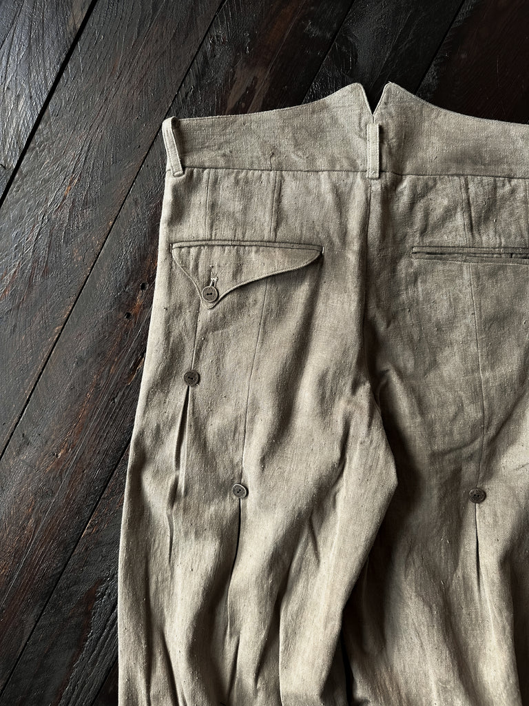 Forgotten Materials｜E Pants (Dyed Grey)