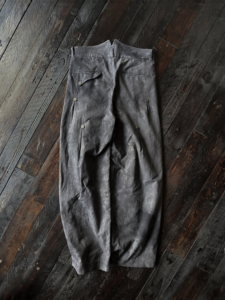 Forgotten Materials｜E Pants (Dyed Purple)