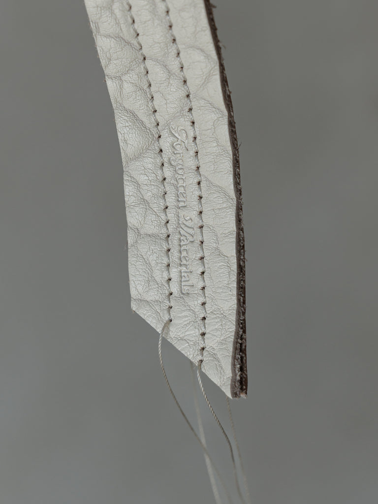 Forgotten Materials｜Leather Belt (Beige)