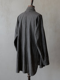 Forgotten Materials｜0222 / Grandpa's Repaired Shirt (Dark Grey)