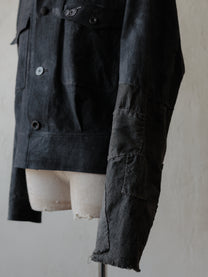 Forgotten Materials｜Repaired Cyclist JKT (Dark Navy)